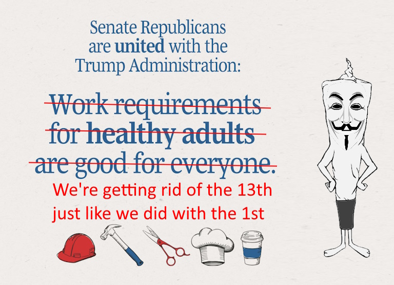 Senate Republicans are united with the Trump Administration